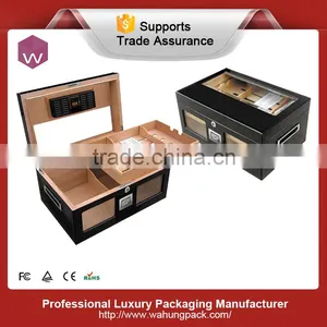 Decorative Cheap Wooden Boxes for Cigar Storage thumbnail-1