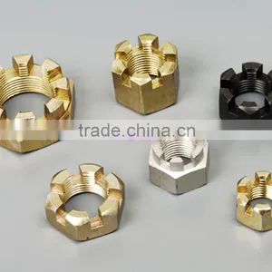 DIN935 Colored Slotted Nut thumbnail-1