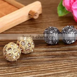 Fashion Round Ball Shape Rhinestone Hijab Pins/ Supplier's Choice thumbnail-2