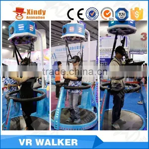 Latest Amusement Equipment 9D Walker With Oculus Virtual Reality Headseat thumbnail-3