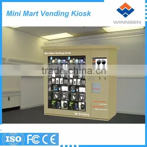 High Technology Push and Elevator System Vending Kiosk thumbnail-5