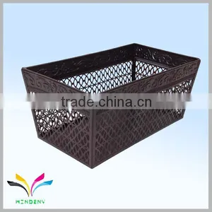 Hot Sale Functional Home Supply Metal Corner Kitchen Waste Basket for Laundry thumbnail-2
