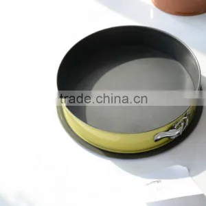 Carbon Steel Non-stick Round Springform Cake Pan 2pcs Set With Color Printing thumbnail-2