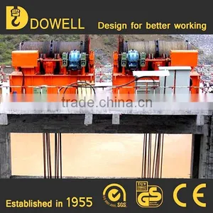 Ce Certificated WIre Rope Electric Winch Gate Hoist 30t thumbnail-4