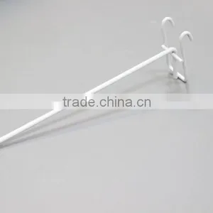 Kingly Grade White Display Garment Hook on Net KF-F005 thumbnail-2