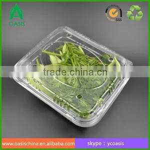 Clear Plastic Vegetable Packaging Box thumbnail-3