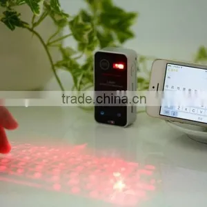 Tablet PC Wireless Mini Laser Projector Keyboard With Touchpad thumbnail-2