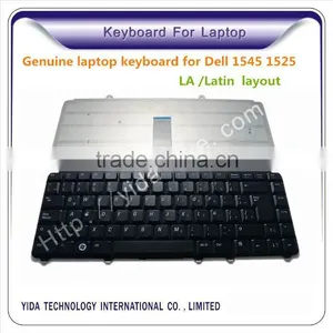 LA /Latin Layout Laptop Keyboard for Dell Inspiron 1545 1540 1525 1420 Notebook Black Color Quality Choice thumbnail-1