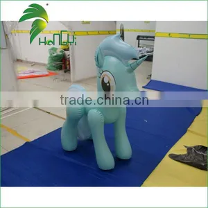 Qute Durable Soft 0.4PVC Inflatable Character Cartoon / Rarity / Apple Jack / Inflatable Little Horse From Hongyi thumbnail-2