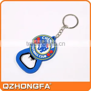 Custom Football Team Beer Bottle Opener Keychain thumbnail-6