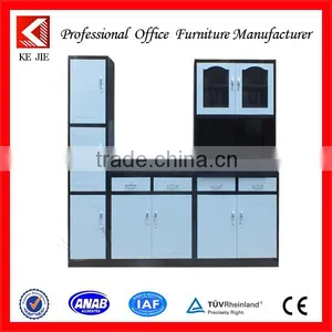 Home Design Furniture Solid Metal Kitchen Cupboard/stainless Steel Cupboard for Clothes thumbnail-1
