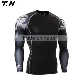 Blank MMA Rash Guard,Custom Printed Rash Guard Wholesale thumbnail-5