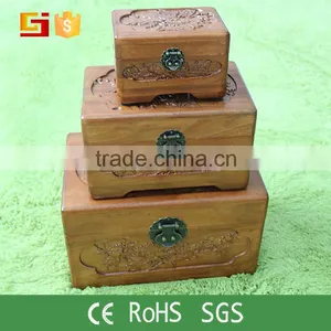 High Quality Solid Wooden Jewlery Box With Key Lock thumbnail-1