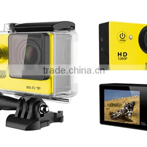 Full HD 1080P Action Camera Outdoor Travelling Underwater Helmet Sport Camera Digital Video Wifi Remote Control thumbnail-3