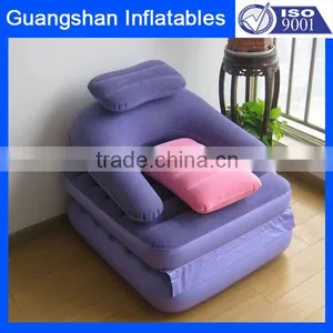 Home Garden Outdoor Furniture PVC Inflatable Beach Chair thumbnail-3