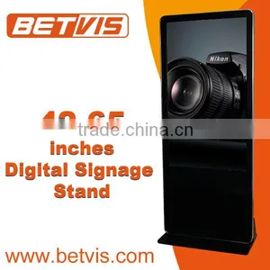Slim 49 Inch 1920p hd Ads LCD / LED Digital Signage Display Player With HDMI,DVI,Wifi,USB,SD Storage thumbnail-1