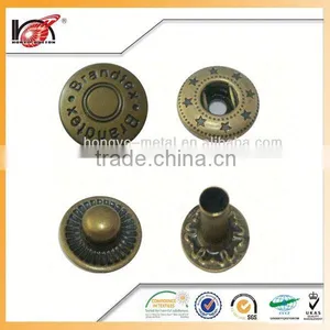 Clear Pvc Plastic Bag With Custom Clothes Snap Button Buttons thumbnail-4