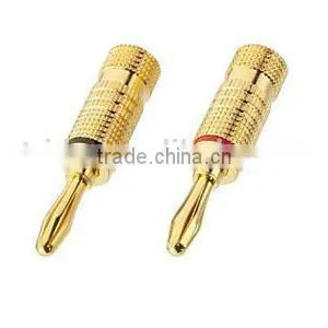 Gold Banana Plug Adaptor thumbnail-1