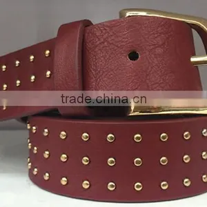Women Fashion Buckle Belt Beaded Belt thumbnail-1