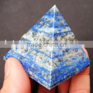Natural Gemstone Lapis Lazuli Pyramid thumbnail-1