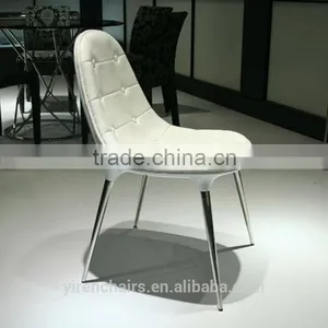 Cheap Price Diana FRP Dinning Chair With Stainless Steel Leg thumbnail-1