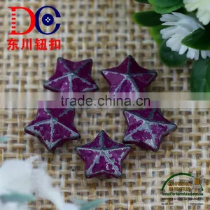 Nickle Free Fashion Custom Star Shape Metal Jean Rivet for Leather thumbnail-4