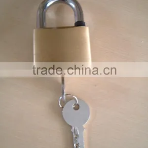 Double Locking Mechanism Kaba Key Brass Padlock thumbnail-2