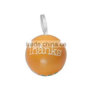 Christmas Decorations Ball Shape Tin Cans Small Christmas Tin Can thumbnail-1
