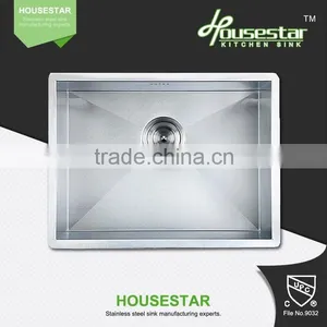 CUPC Certificate Direct Manufacturer Handmade Single Bowl Stainless Steel Kitchen Sink With Single Drainer --4944R thumbnail-3