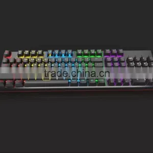 Motospeed Hot New RGB Backlit Wired Mechanical Gaming Keyboard With Blue Switches thumbnail-3