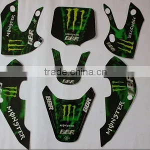 NEW 3M Graphics Kit Decals Sticker for Moto Dirt Pit Bikes Parts Klx110 thumbnail-1