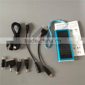1350mAh Promotional Solar Power Bank thumbnail-1