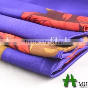 Shaoxing Textile Polyester 50D Printed Satin Fabric/ Satin Pajamas Woman Fabric thumbnail-6