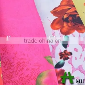 Mulinsen Textile Fashion Floral Pattern Fabric Polyester Satin Clothes thumbnail-4