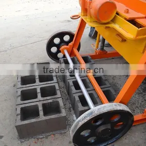 QMY4-45 Mobile Brick Making Machine Egg Layer Type Hollow Block Making Machine for Small Scale Industries thumbnail-4