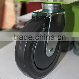 5'' PU Trolley Caster Swivel Caster thumbnail-2