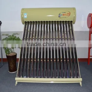 BTE Solar Water Solar Heater Unpressurized With Evacuated Tubes thumbnail-1