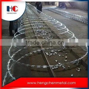 Manufacturer Electric Galvanized Barbed Razor Wire thumbnail-1