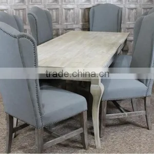 DC-2510 French Style High Back Dining Chair thumbnail-3