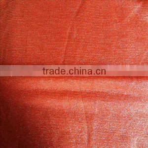 Lurex Rib Knitted Textile Fabric thumbnail-1