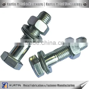 Class 4.8 Astm A307 Hex Bolt for Wind Power thumbnail-3