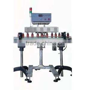 Automatic Plastic Bottle and Glass Jar Induction Aluminum Foil Sealing Machine thumbnail-1