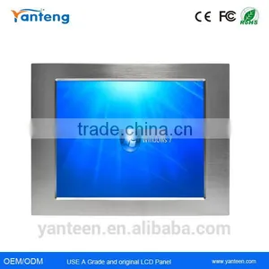 Panel Mount 15inch Industrial Touch Screen Panel pc With Wide Operational Temperature Range thumbnail-1