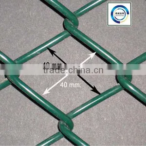 Galvanised Fence Mesh Wire Roll Square Chain Link thumbnail-1