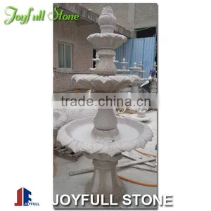 3 Tiers Polished Garden Fountain thumbnail-1