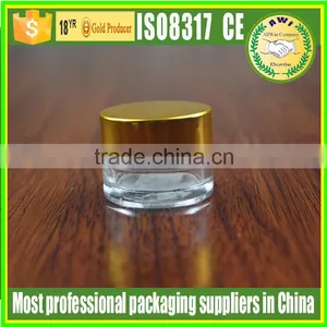 Frosted 100ml Glass Empty Cream Jar Frosetd Matte Cheap Facial Cream Glass Jars With Aluminum Cap thumbnail-1
