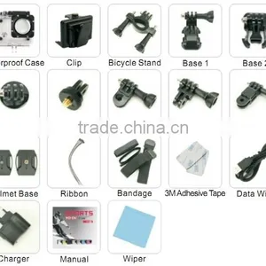Multipurpose HD DVR SJ6000 Video Sport go Pro Camera Extreme Sport Helmet Action Camera+monopod thumbnail-6