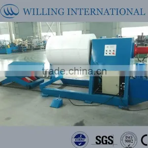 Steel Coil Automatic Hydraulic Uncoiler, Steel Coil Automatic Hydraulic Decoiler thumbnail-1