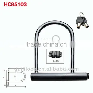 HC85103 Good Sell Bicycle U-Lock in Double Blister Package thumbnail-1