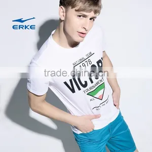 ERKE 2015 New Design Man's Fashion t Shirt Full Cotton Cheap T-shirt for Boy for Men Wholesale/OEM thumbnail-6